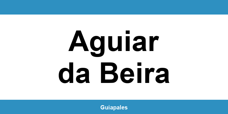 Contactos da Câmara Municipal de Aguiar da Beira
