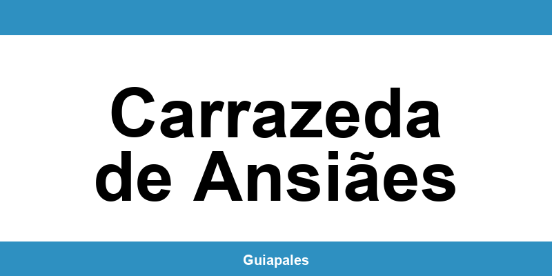 Contactos da Câmara Municipal de Carrazeda de Ansiães
