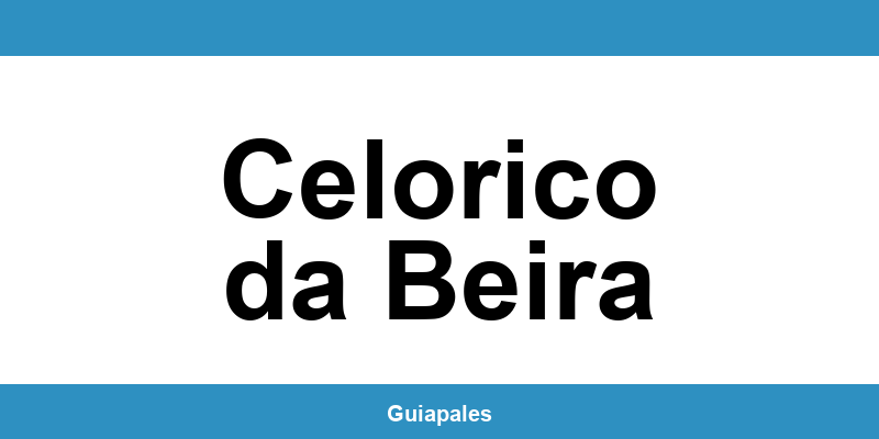Contactos da Câmara Municipal de Celorico da Beira