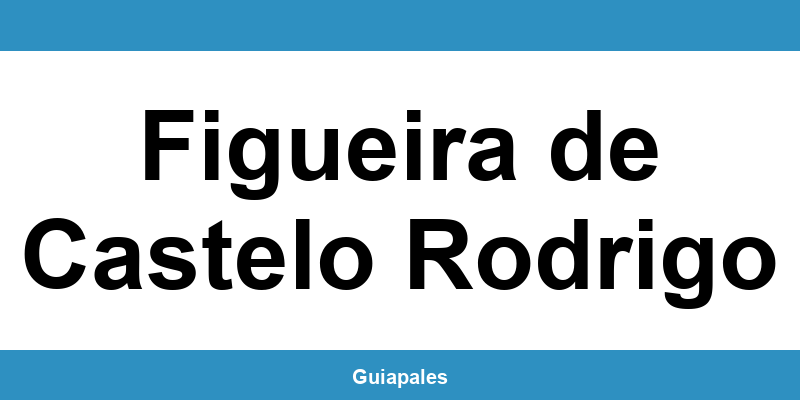 Contactos da Câmara Municipal de Figueira de Castelo Rodrigo