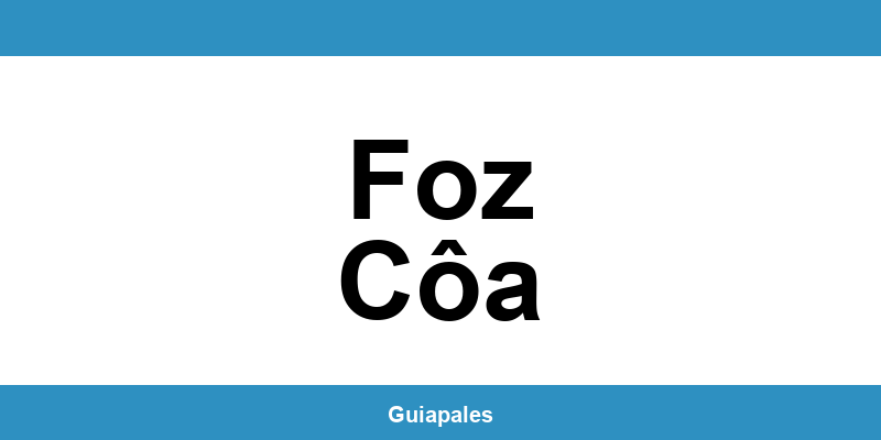 Contactos da Câmara Municipal de Foz Côa