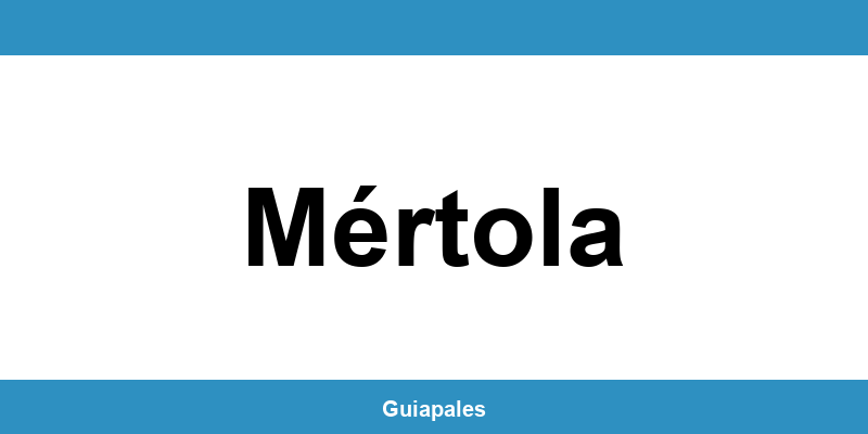 Contactos da Câmara Municipal de Mértola