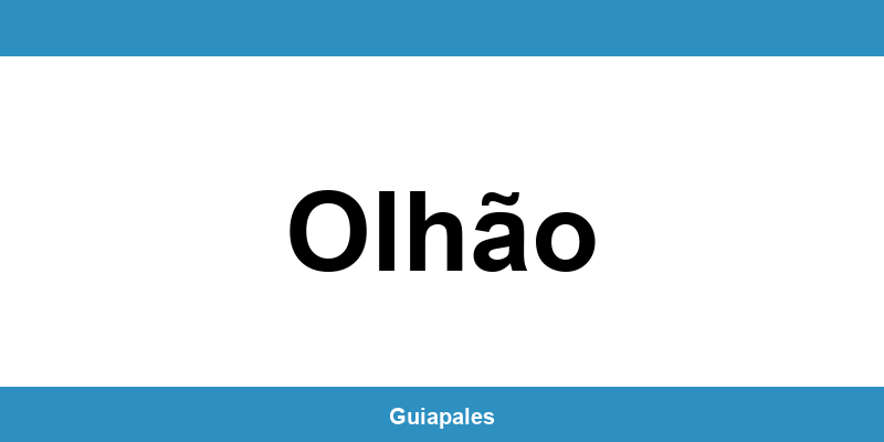 Contactos da Câmara Municipal de Olhão