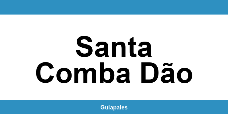 Contactos da Câmara Municipal de Santa Comba Dão