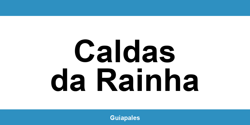 Contactos da Câmara Municipal de Caldas da Rainha