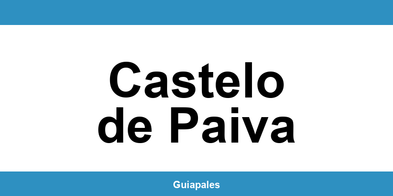 Contactos da Câmara Municipal de Castelo de Paiva