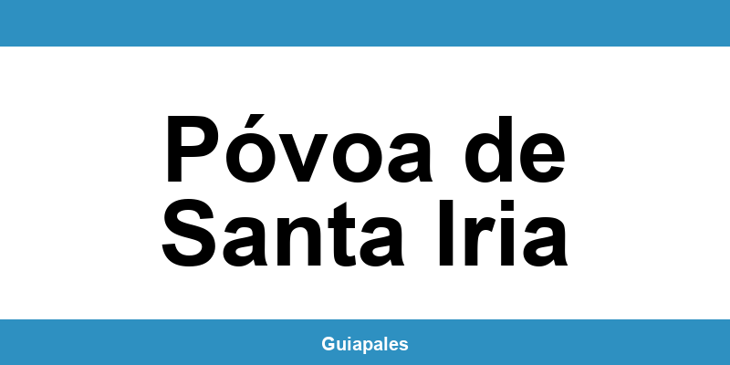 Contactos da Câmara Municipal de Póvoa de Santa Iria