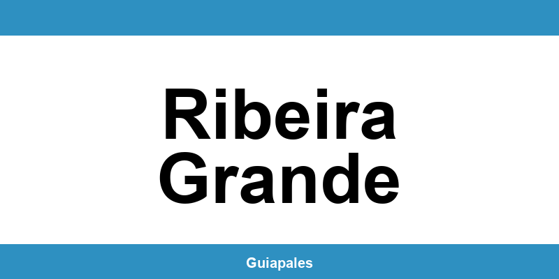 Contactos da Câmara Municipal de Ribeira Grande