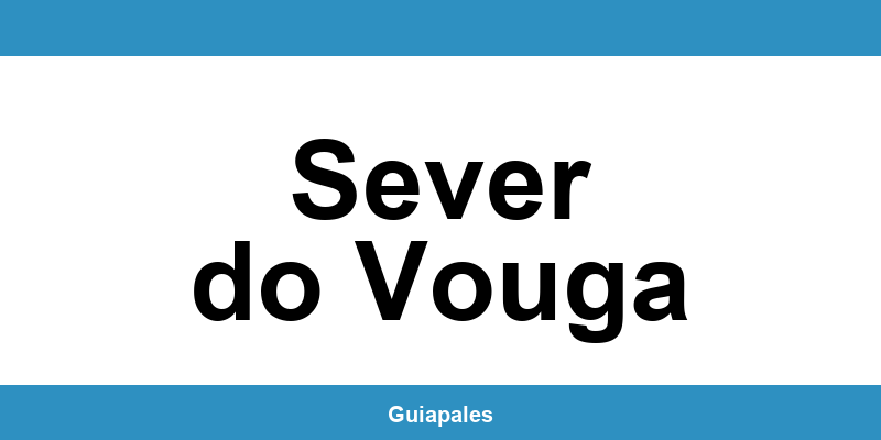 Contactos da Câmara Municipal de Sever do Vouga