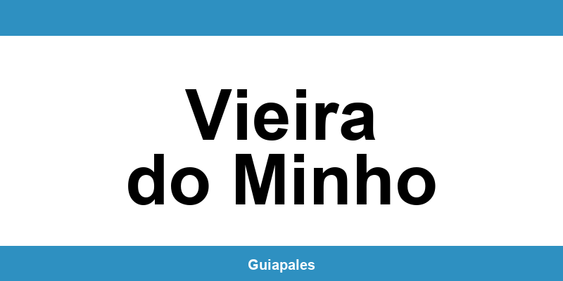 Contactos da Câmara Municipal de Vieira do Minho